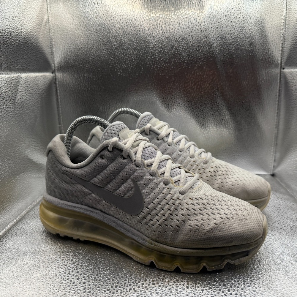 Size 7.5 Nike Air Max Pure Platinum Gray Silver Womens Running Shoes 849560-009